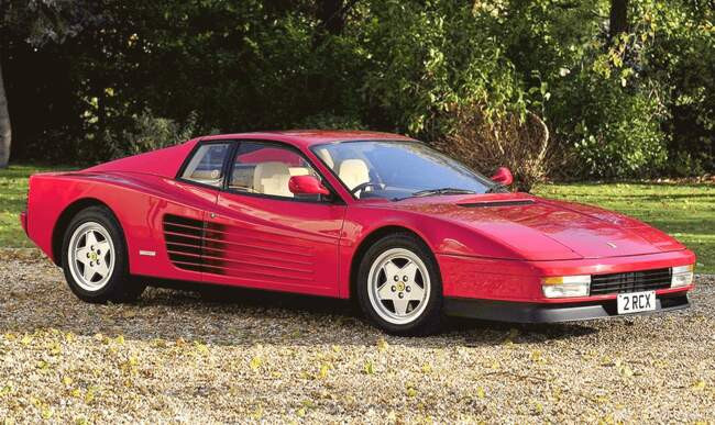 Ferrari Testarossa — Красная голова