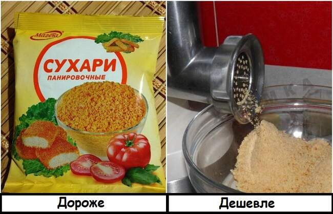 4. Панировочные сухари