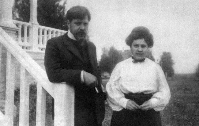 Ольга Сурикова и Пётр Кончаловский