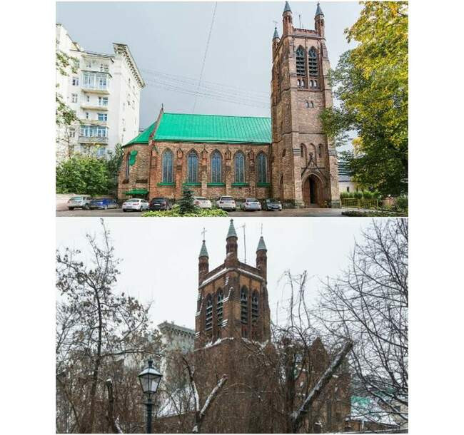 6. Англиканская церковь Святого Андрея в Вознесеновском переулке (Москва)