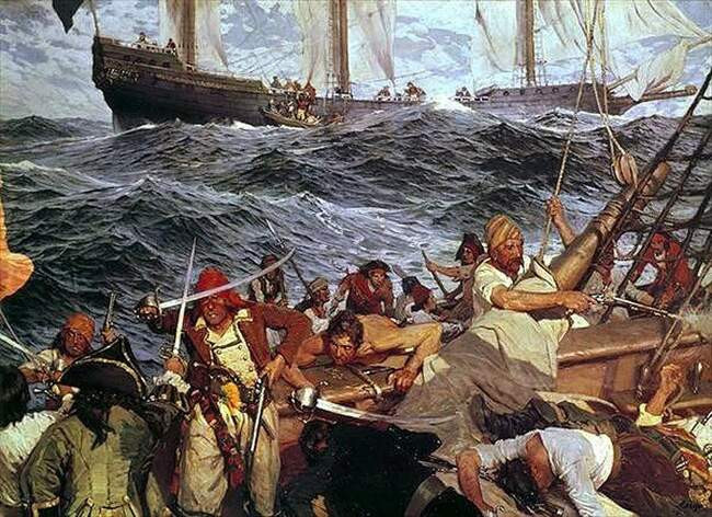 1522 и далее — сахарное пиратство