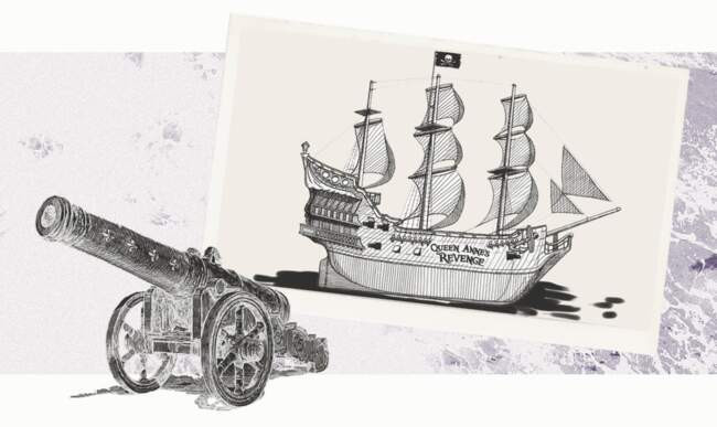Пушки корабля «Queen Anne’s Revenge» на 100 миллионов долларов