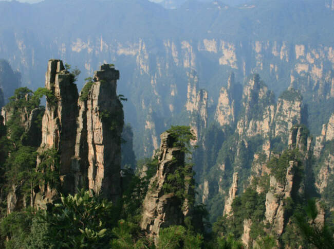 Улинъюань, Китай — Ленские столбы, Якутия