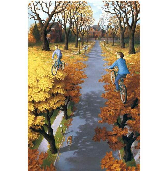 «Осенние велосипедисты» (Autumn Cycling)