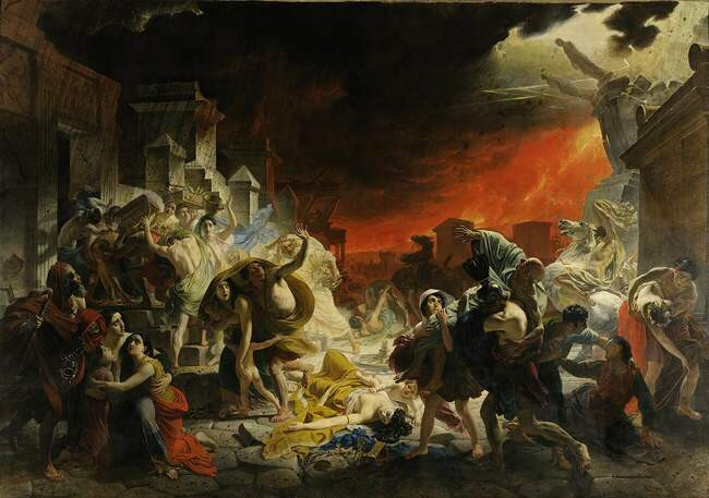 Карл Брюллов. Последний день Помпеи, 1833 г.
