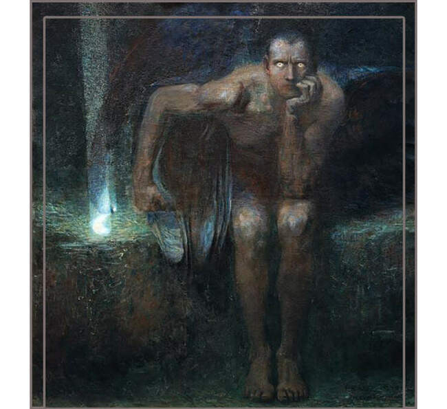 7. «Люцифер», Франц фон Штук (1891 год, масло)