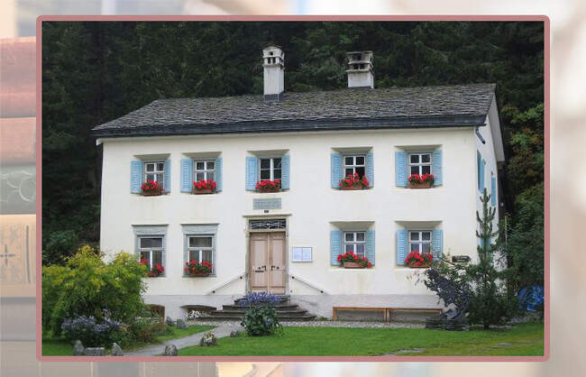 Nietzsche-Haus in Sils-Maria, Швейцария