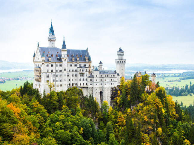 Нойшванштайн, Бавария, Германия