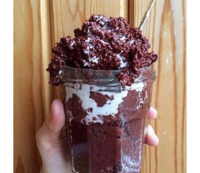 4. Десерт из шоколада и свеклы