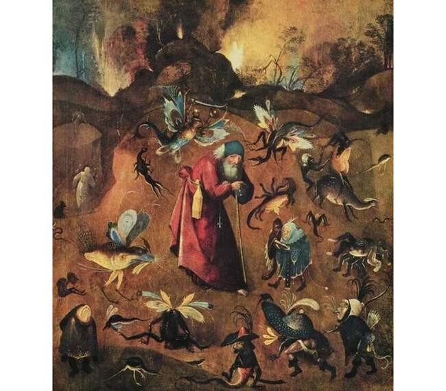 «Искушение Святого Антония» (фрагмент), Иероним Босх (1495–1515 годы)