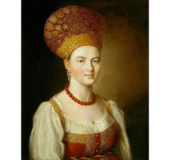 Иван Аргунов. Портрет неизвестной крестьянки, 1784