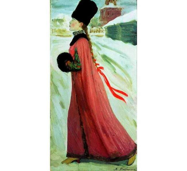 Андрей Рябушкин. Боярышня XVII века, 1903