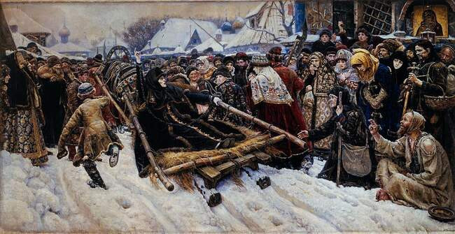 Василий Суриков. Боярыня Морозова, 1884—1887