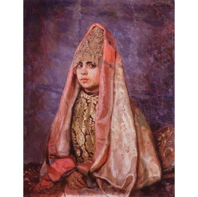 Виктор Васнецов. Боярышня, 1884