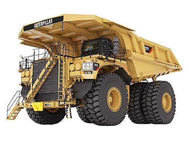 2. Горнопромышленный транспортер Caterpillar 797F