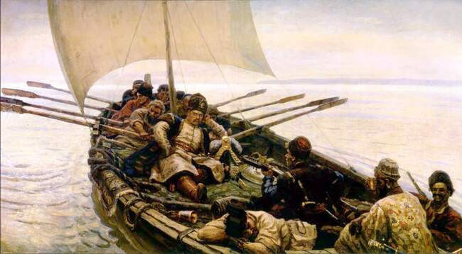 4. Василий Суриков. Стенька Разин (1908 г.)