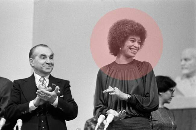 8. Анджела Дэвис в 1979 году