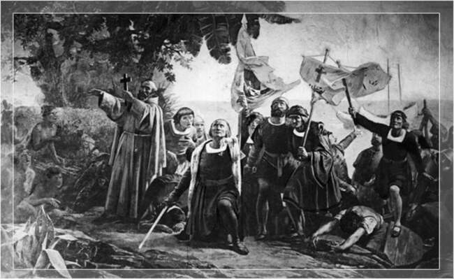 1. Колумб и небесный огонь - 1492 год