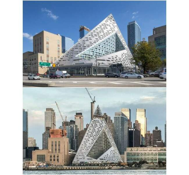 7. Многофункциональный комплекс Via 57 West в центре Манхэттена (Нью-Йорк, США)