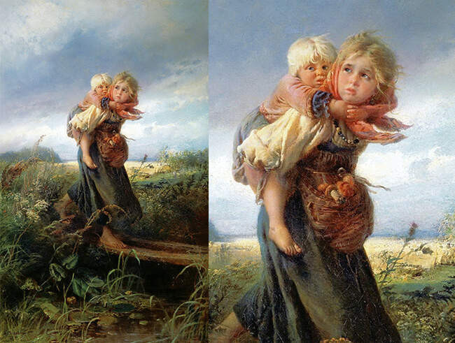 Константин Егорович Маковский, «Дети, бегущие от грозы»