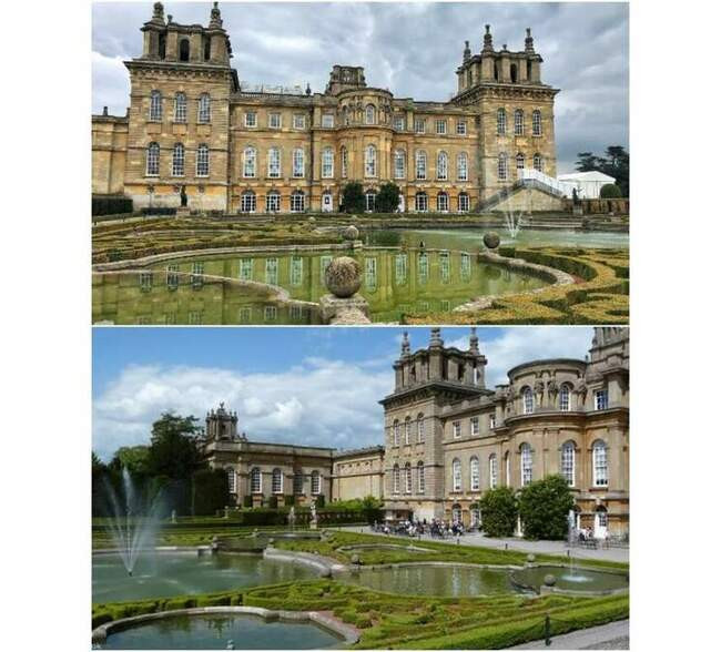 5. Дворцово-парковый ансамбль Blenheim Palace в графстве Оксфордшир (Великобритания)