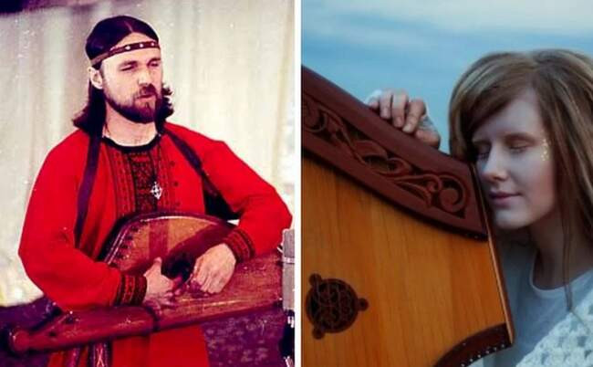 Гусляры Андрей Байкалец, Любослав, Ольга Глазова