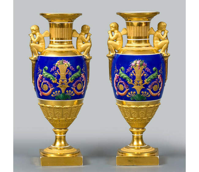 2. Вазы Императорского фарфорового завода. 1825 г.