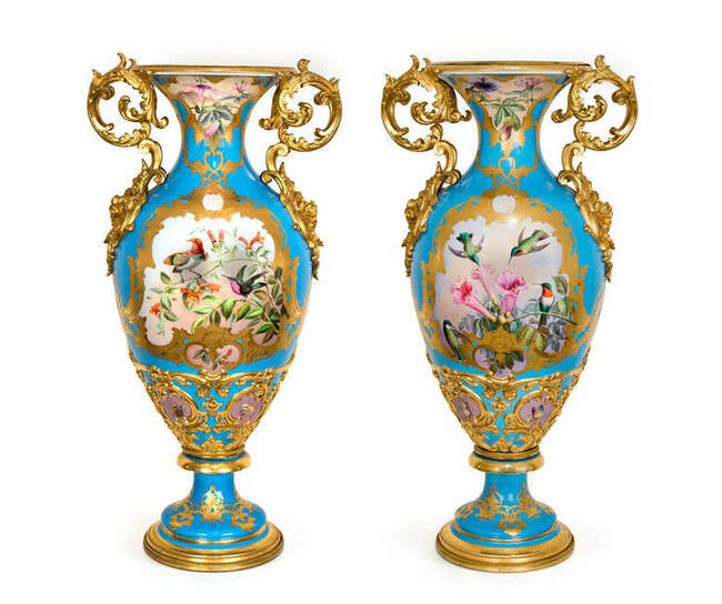 7. Парадные вазы. 1860 г.