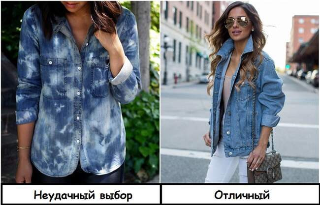 6. Джинсовая куртка с принтом тай-дай