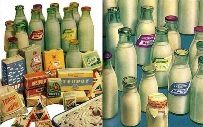2. О роли цвета крышки молочных продуктов