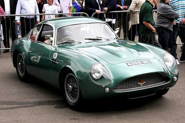 5. 1959 Aston Martin DB4 GT Zagato