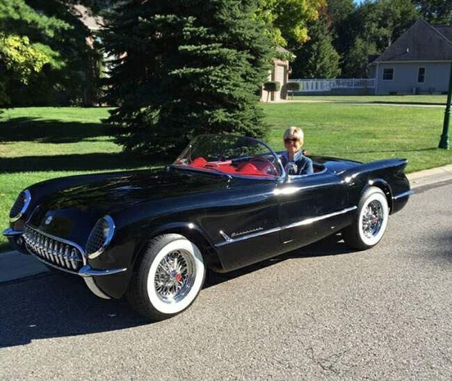 9. 1953 Chevrolet Corvette