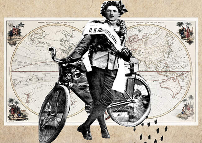 Онисим Панкратов. Проехал вокруг света на велосипеде, 1911–1913 годы