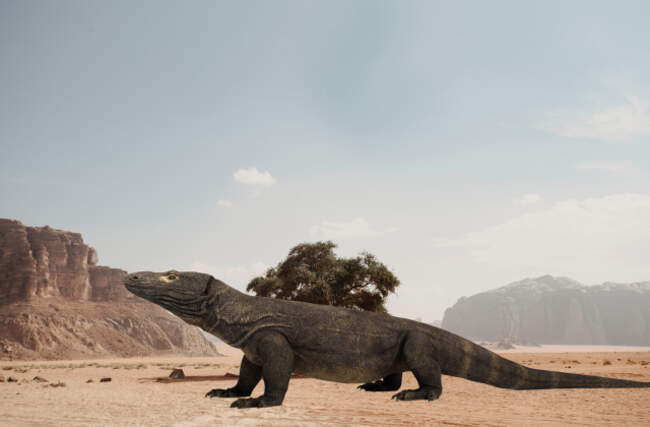 Мегалания (megalania). Самая огромная ящерица