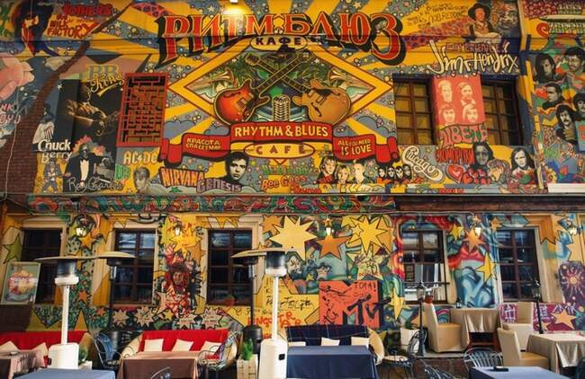 Rhythm & Blues Cafe Намина, Макаревича и Меладзе
