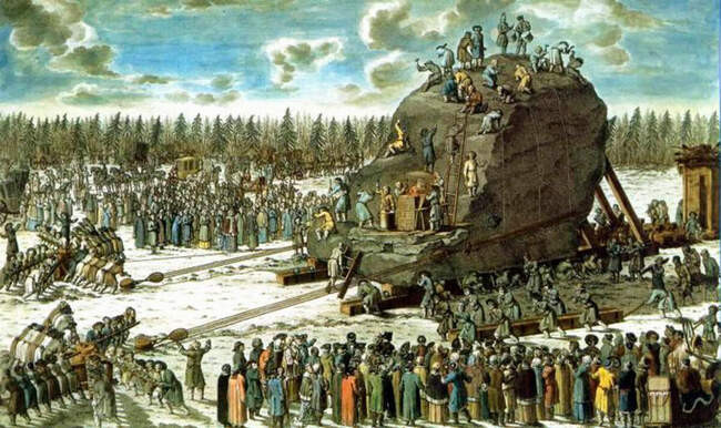6. Для постамента использован монолитный гранит