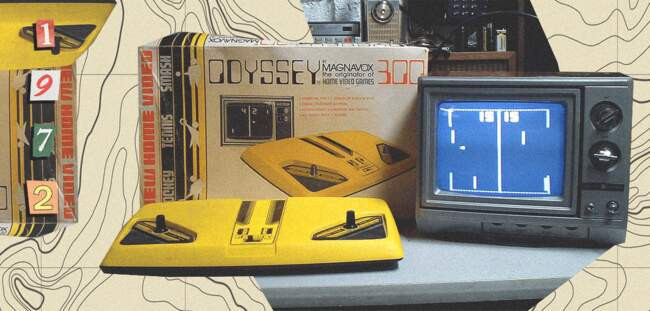 1972 — первая игровая приставка Magnavox Odyssey