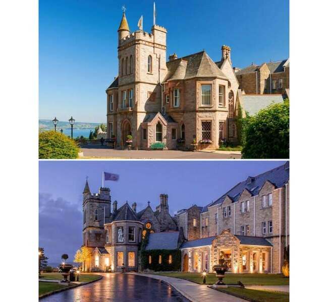 1. Замок-отель Culloden Estate & Spa в бухте Белфаст-Лох (Ирландия)