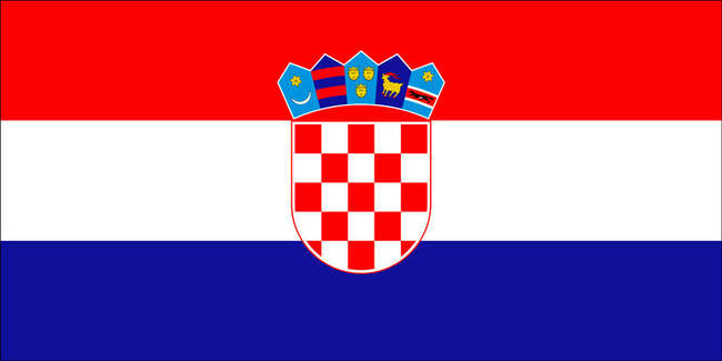 Флаг Хорватии