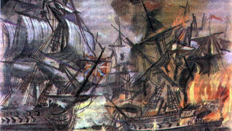 Морская баталия у мыса Калиакрия