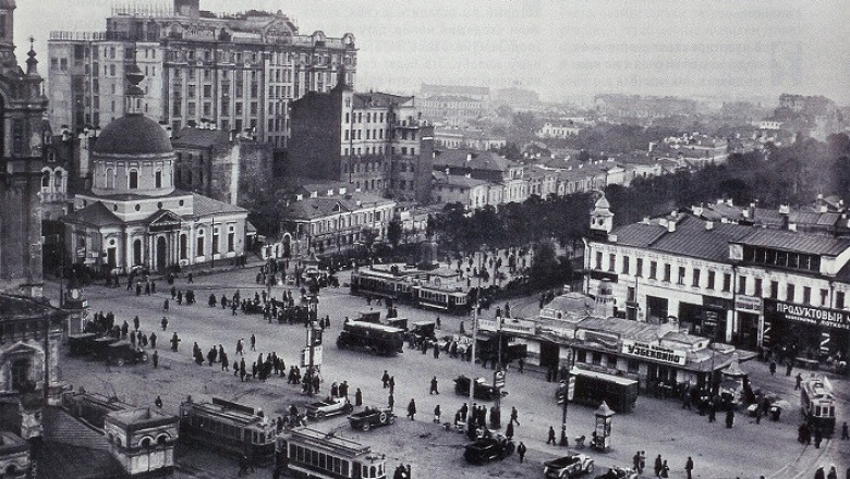 Коллекция редких фотографий Москвы 20-х годов