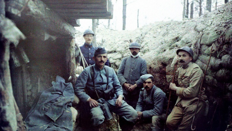 Первая мировая в цвете от французских фотографов