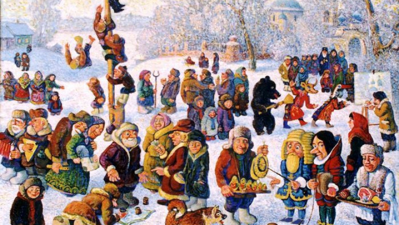 Как народ забавлялся и потешился на Руси