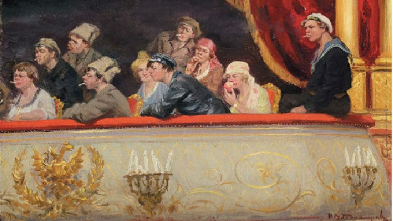 Великая русская революция и Первая мировая глазами художника Ивана Алексеевича Владимирова