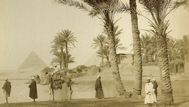 Уникальные исторические снимки Египта 1870-х - 1890-х годов от братьев Зангаки