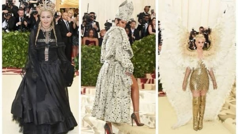 Костюмированный бал «Met Gala»: 15 божественных нарядов знаменитых особ, которые почти оскорбили чувства верующих