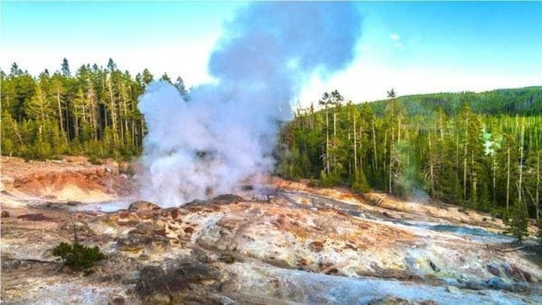 Участились извержения Йеллоустонского гейзера, за шесть недель это происходит в третий раз