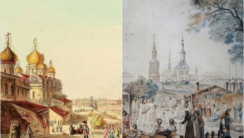 Для ценителей изящного: литографии старой Москвы начала XIX века