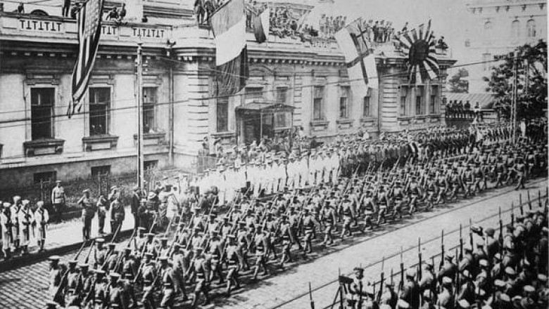 Как с 1918 по1921 год в России происходила иностранная военная интервенция