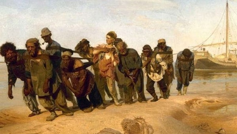 «Бурлаки на Волге»: какой был бурлацкий труд на самом деле?